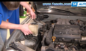 How to Replace Coolant Reservoir on 1994 Toyota Camry