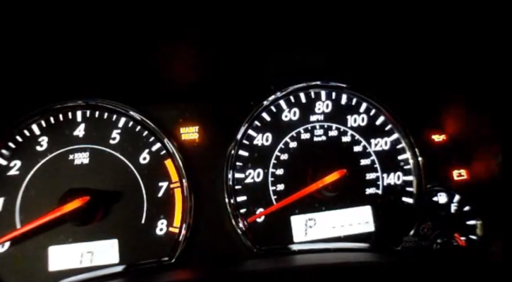 2013 Toyota Corolla Maintenance Light
