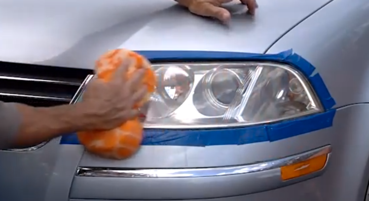 Get your headlights back to crystal clear with Headlight Restorer! #de, headlight restoration