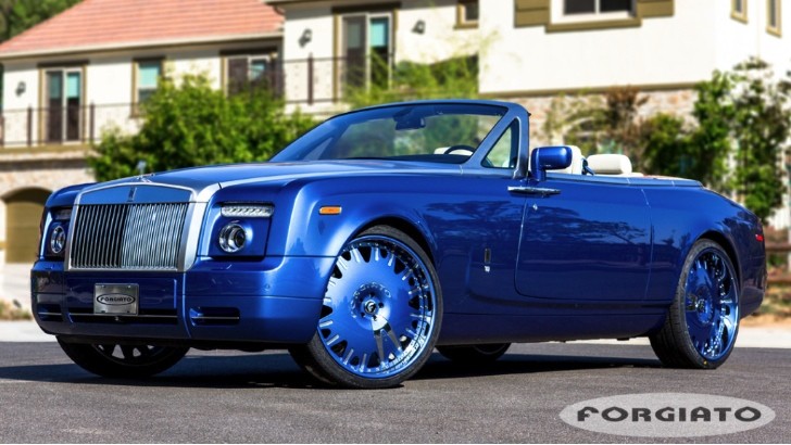 Rolls Royce Drophead with 26-inch Wheels 