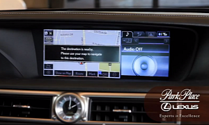 How to Set Destination on 2013 Lexus