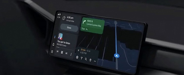 This is the new-generation Android Auto