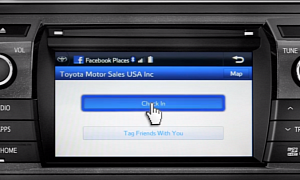 How to Use Entune Facebook Places on 2014 Toyota Corolla