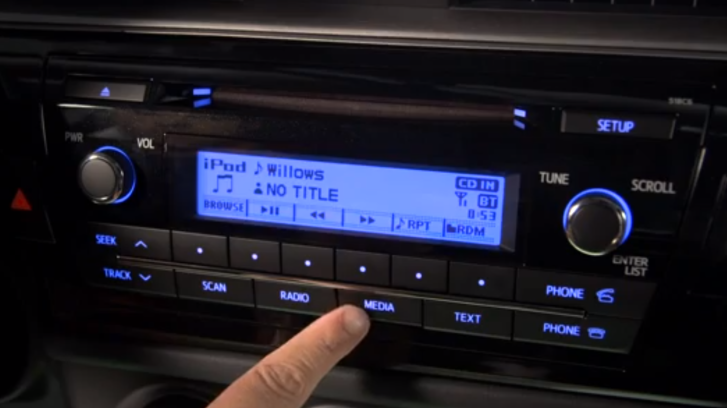 2014 Toyota Corolla Tech Audio System