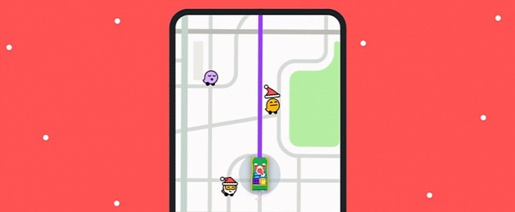 New Waze update for Christmas