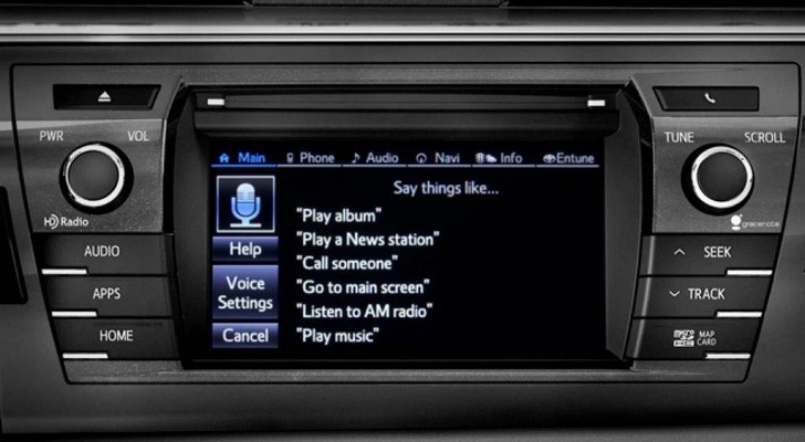Toyota Corolla Entune Voice Recognition