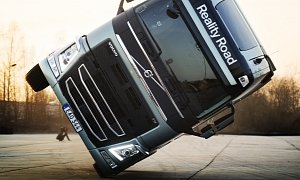 How Volvo Drove an FH Truck on Two Wheels for Mapei’s “# Million Ways to Live” Music Video