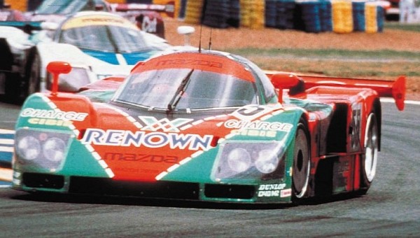 Mazda 787B winning the 1991 24 Hours of Le Mans