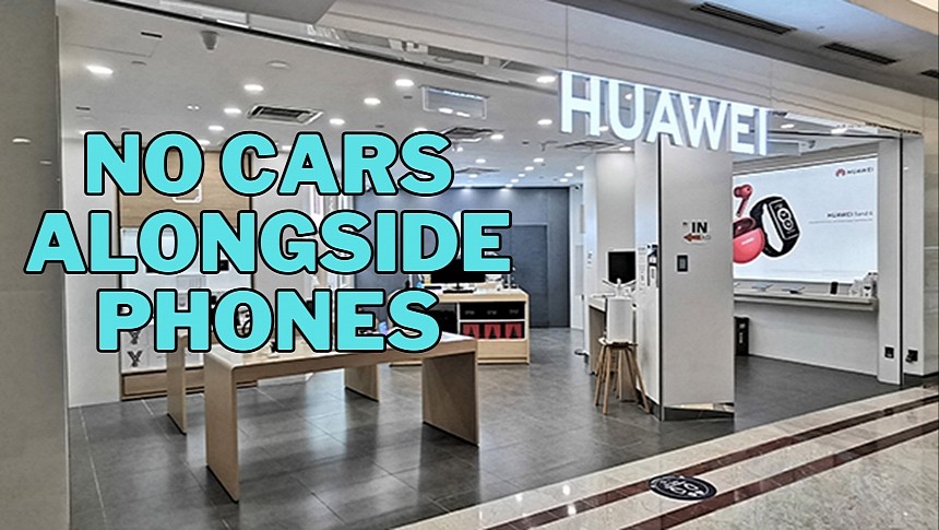 Huawei quiere vender autos en tiendas dedicadas