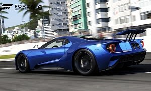 Huge Active Rear Wing of 2017 Ford GT Seen for the First Time in Forza Motorsport 6