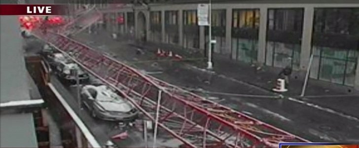 Manhattan crane accident