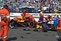 Huge Crash Marred the Start of the IndyCar Indianapolis Grand Prix