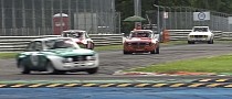 Huge Pack of Classic Alfa Romeos Take Monza by Storm, Pure Awesomeness Ensues