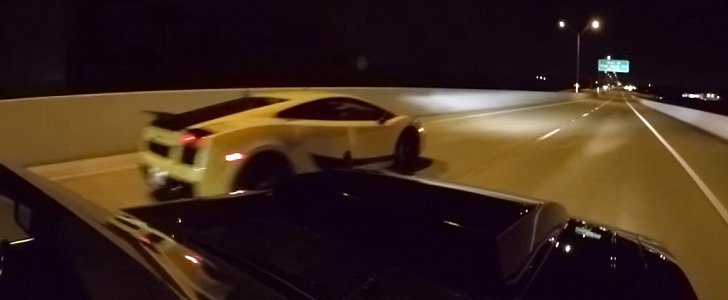 Huge Turbo Mustang Fights 1,500 HP Twin-Turbo Lamborghini