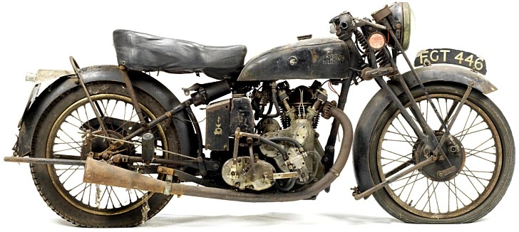 Vintage Motorcycle Collection Auctioned