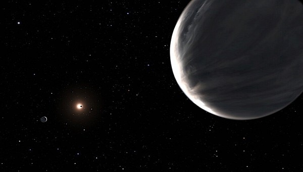 Rendering of the Kepler-138 planetary system
