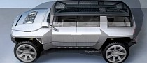 Hummer 01 Rendering Will Ruin the 2022 GMC Hummer EV for You