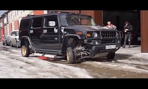 Hummer H2 With 13-Inch Wheels Looks Ridiculous, Won't Off-Road Anywhere