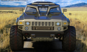 Hummer HB Concept: How a Romanian Hummer Would Look Like