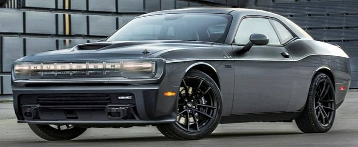 Hummer Muscle Car? New Electric SUV Turns into a Dodge Challenger