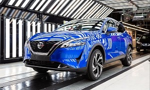 Hundreds of All-New Robots Give Life to the 2022 Nissan Qashqai at Sunderland