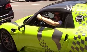 Hunting Pokemons in a Porsche 918 Spyder Means Dangerous Beverly Hills Driving