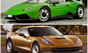 Huracan, Corvette, Miata and Others Rendered as Base Models with Steel Wheels: LOL