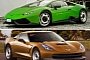 Huracan, Corvette, Miata and Others Rendered as Base Models with Steel Wheels: LOL