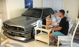 Hurricane Matthew Made Enthusiast Hide His E30 M3 Inside His House, Car Survived