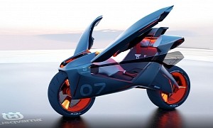 Husqvarna Devils S Concept Sports Firefly Doors, Has a Car-Like Luxe Interior