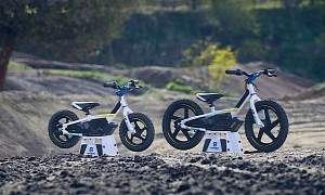 Husqvarna Gets Into the Kid Game With Own Versions of Stacyc Balance Bikes
