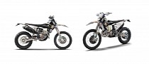 Husqvarna's 2022 TE 300i and FE 350 Rockstar Edition Bikes Have a Tougher Race Team Look