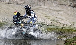 Husqvarna Team Conquers Mountains and Rivers in Spectacular Silk Way Rally
