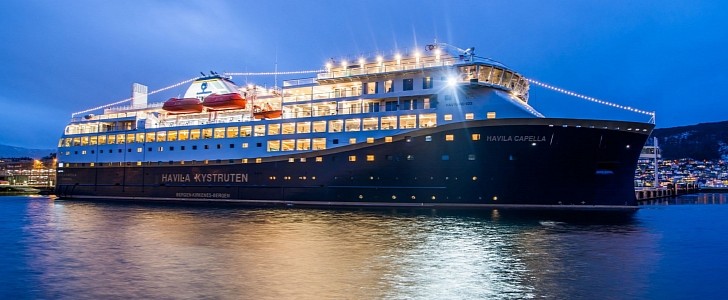Havila Capella hybrid cruise ship