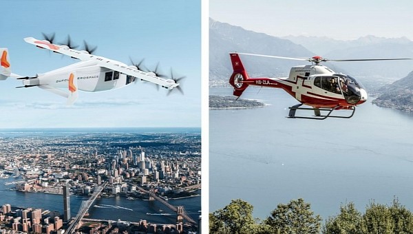 Swiss Helicopter will add three Dufour hybrid VTOLs to its fleet