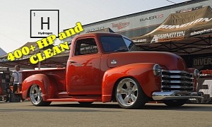 Hydrogen-Powered 1948 Chevrolet 3100 Is Proof That Supercharged V8s Don't Have to Die