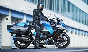 Hydrogen-Powered Kawasaki Ninja H2 Sounds More Like a Humidifier on Wheels Than a Bike