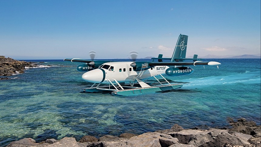 Surcar Airlines Will Operate Hydrogen-Retrofitted Seaplanes in the Canary Islands