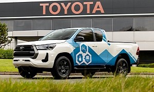 Hydrogen Toyota Hilux Unveiled as Another Proof Battery Electric Cars Have Won the Battle