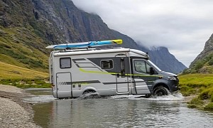 Hymer ML-T CrossOver Has the Guts and Gusto To Go Where Other Class-C Motorhomes Dare Not