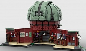 Hypatia Observatory Is a Fan-Made LEGO Build for Those Who Enjoy Stargazing