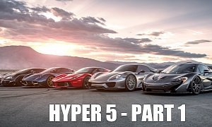 Hyper 5 Unites Five Amazing Hypercars for an Epic Horsepower Showdown
