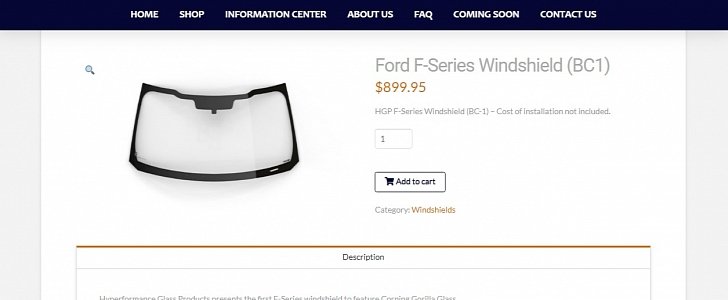 Hyperformance Debuts Corning Gorilla Glass Windshield For the Ford F-150