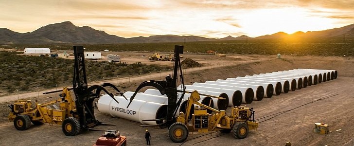 Hyperloop construction