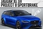 Hypothetical Jaguar XE SV Project 8 Sportbrake Laughs at BMW's M3 Touring and AMG's C 63