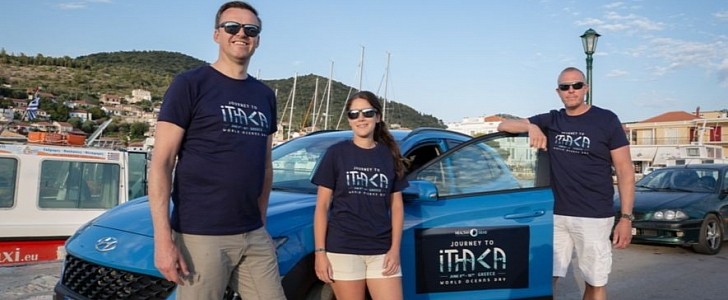 Hyundai supported Healthy Seas' ocean clean-up effort in Ithaca, Greece