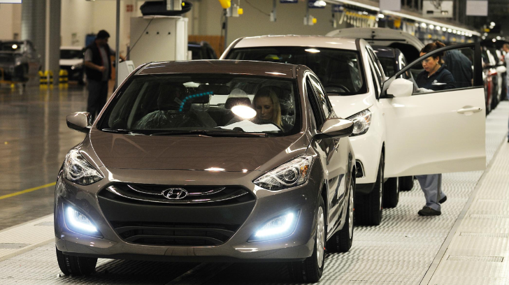Hyundai i30 production