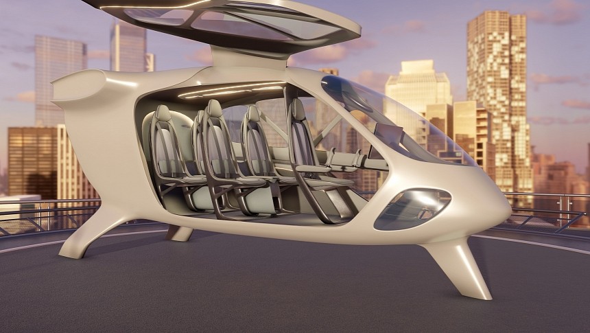 The 2023 iF Design Award went to Supernal's eVTOL cabin concept
