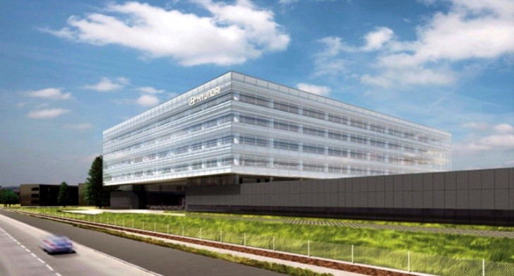 Rendering of new Hyundai USA headquarters