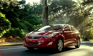 Hyundai Elantra Does Car of the Year Victory Lap for Super Bowl